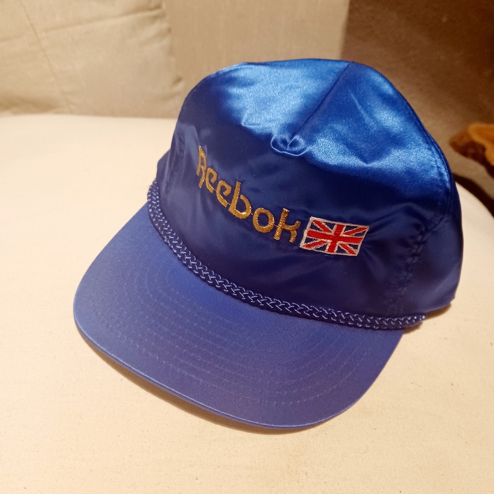Vintage 1980s Reebok Satin Hat New deadstock - Picture 1 of 4